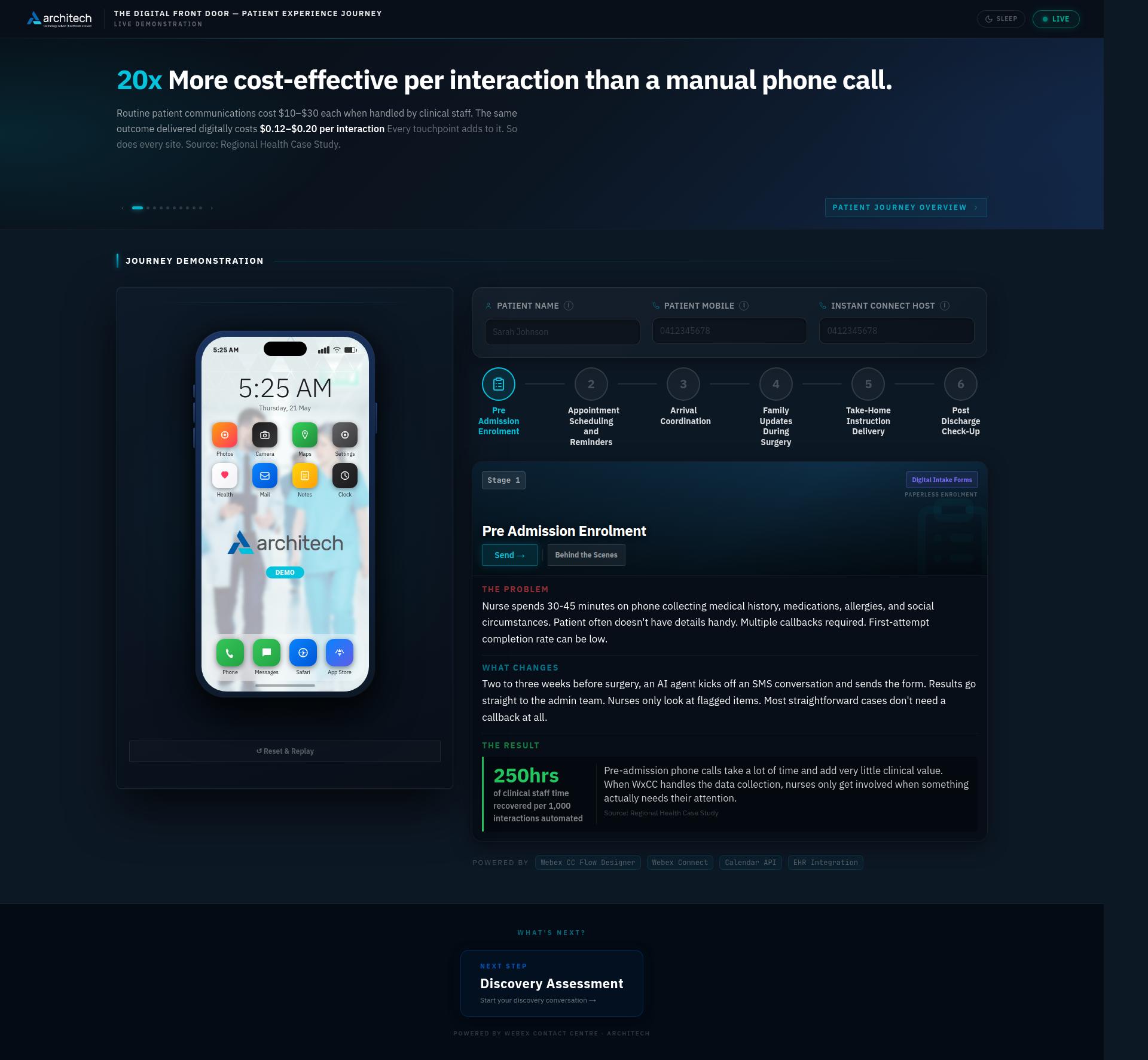 Digital Patient Experience Solution